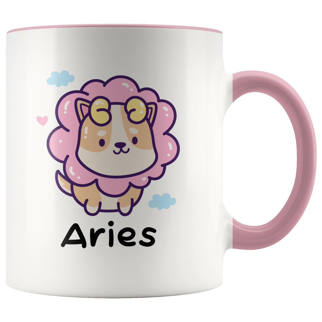 Aries Dog Mug