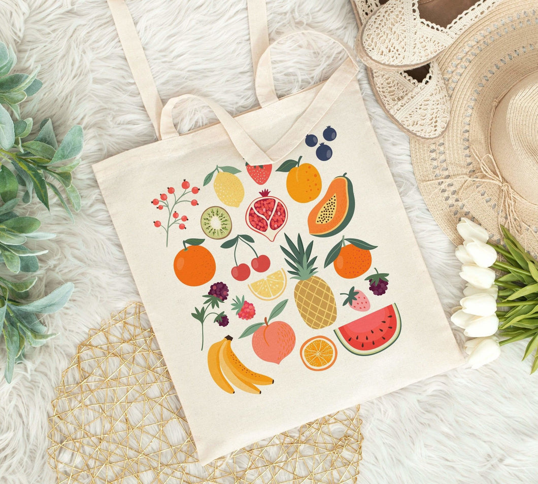 Fruit Basket Tote Bag