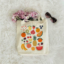 Load image into Gallery viewer, Fruit Basket Tote Bag