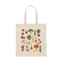 Load image into Gallery viewer, Garden Veggies Tote Bag