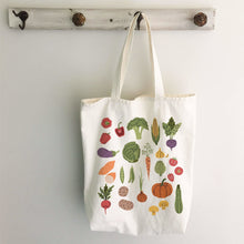 Load image into Gallery viewer, Garden Veggies Tote Bag