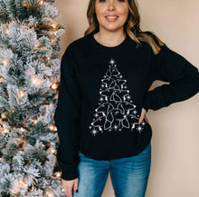 Load image into Gallery viewer, Dachshund Christmas Sweatshirt - Tiny Beast Designs