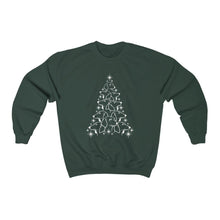 Load image into Gallery viewer, Dachshund Christmas Sweatshirt - Tiny Beast Designs