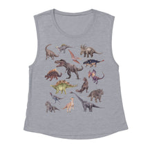 Load image into Gallery viewer, Dinosauria Muscle Tank - Tiny Beast Designs