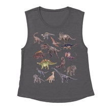 Load image into Gallery viewer, Dinosauria Muscle Tank - Tiny Beast Designs