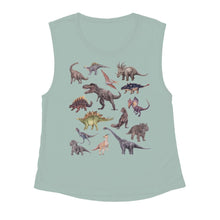 Load image into Gallery viewer, Dinosauria Muscle Tank - Tiny Beast Designs