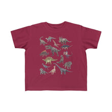 Load image into Gallery viewer, Dinosauria Toddler Tee - Tiny Beast Designs