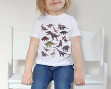 Load image into Gallery viewer, Dinosauria Toddler Tee - Tiny Beast Designs