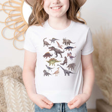 Load image into Gallery viewer, Dinosauria Youth Shirt - Tiny Beast Designs