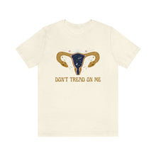 Load image into Gallery viewer, Don't Tread on Me Uterus Shirt - Tiny Beast Designs