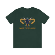 Load image into Gallery viewer, Don't Tread on Me Uterus Shirt - Tiny Beast Designs