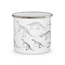 Load image into Gallery viewer, Enamel Paleontology Coffee Mug - Tiny Beast Designs