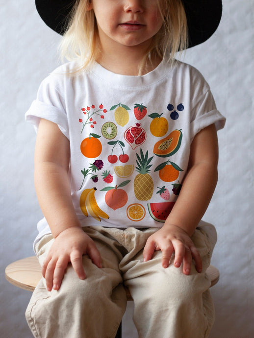 Fruit Basket Toddler Tee - Tiny Beast Designs