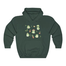 Load image into Gallery viewer, Garden Frog Hoodie - Tiny Beast Designs