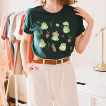 Load image into Gallery viewer, Garden Frog Shirt - Tiny Beast Designs

