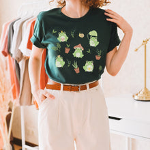 Load image into Gallery viewer, Garden Frog Shirt - Tiny Beast Designs