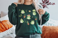 Load image into Gallery viewer, Garden Frog Sweatshirt