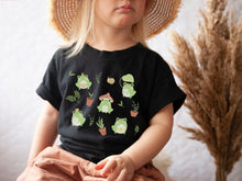 Load image into Gallery viewer, Garden Frog Toddler Tee - Tiny Beast Designs
