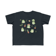 Load image into Gallery viewer, Garden Frog Toddler Tee - Tiny Beast Designs
