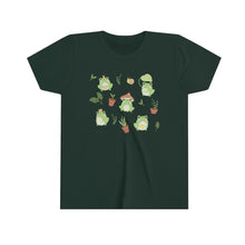 Load image into Gallery viewer, Garden Frog Youth Shirt - Tiny Beast Designs