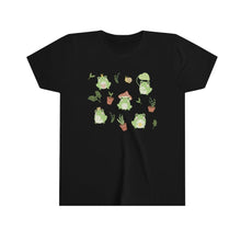Load image into Gallery viewer, Garden Frog Youth Shirt - Tiny Beast Designs