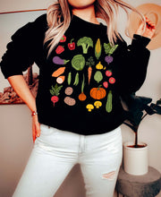 Load image into Gallery viewer, Garden Veggies Sweatshirt - Tiny Beast Designs