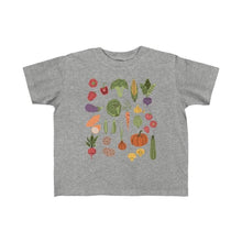 Load image into Gallery viewer, Garden Veggies Toddler Tee - Tiny Beast Designs