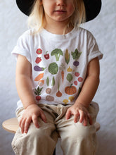 Load image into Gallery viewer, Garden Veggies Toddler Tee - Tiny Beast Designs
