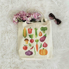 Load image into Gallery viewer, Vegetable Garden Tote Bag