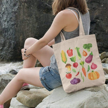 Load image into Gallery viewer, Vegetable Garden Tote Bag