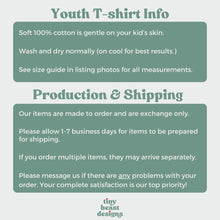 Load image into Gallery viewer, Georgia Peaches Youth Shirt - Tiny Beast Designs
