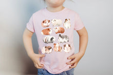 Load image into Gallery viewer, Guinea Pigs Toddler Tee - Tiny Beast Designs