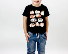 Load image into Gallery viewer, Guinea Pigs Toddler Tee - Tiny Beast Designs
