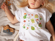 Load image into Gallery viewer, Kawaii Frog Toddler Tee - Tiny Beast Designs