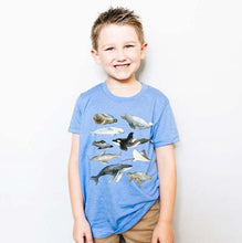 Load image into Gallery viewer, Marine Life Youth Shirt - Tiny Beast Designs