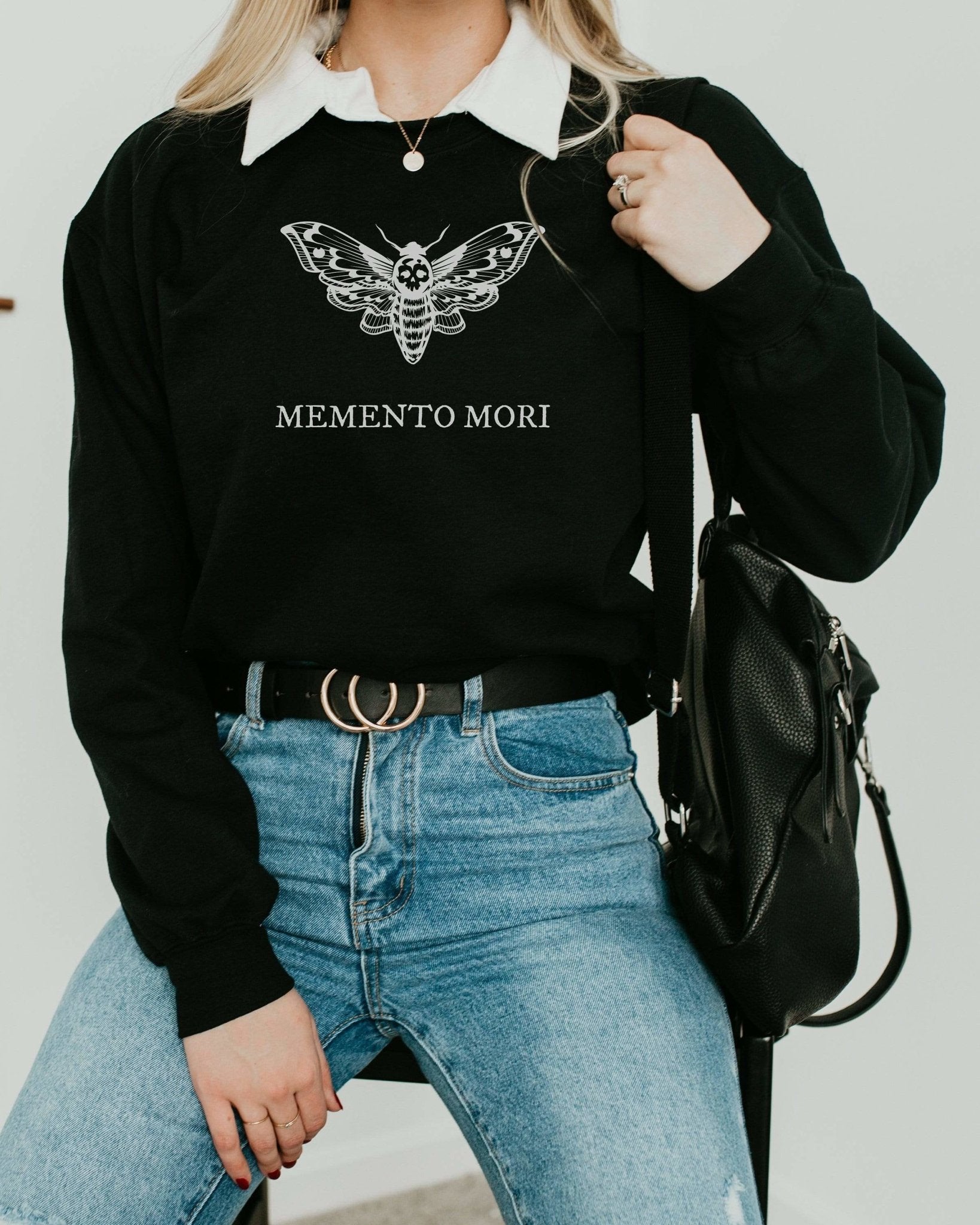 Memento Mori Sweatshirt – Tiny Beast Designs