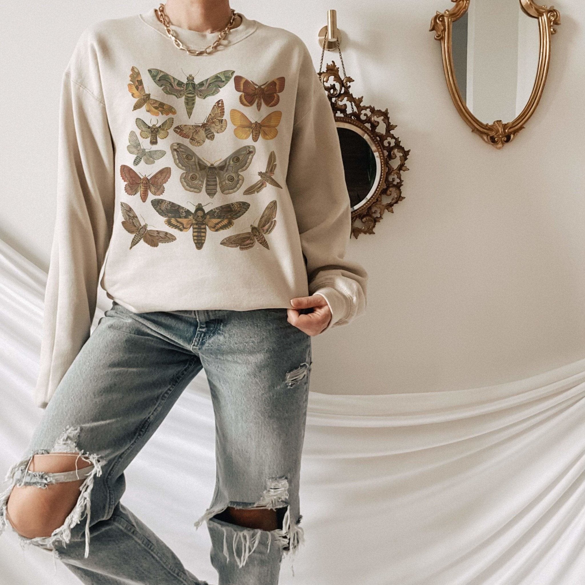 Moth Collection Sweatshirt – Tiny Beast Designs
