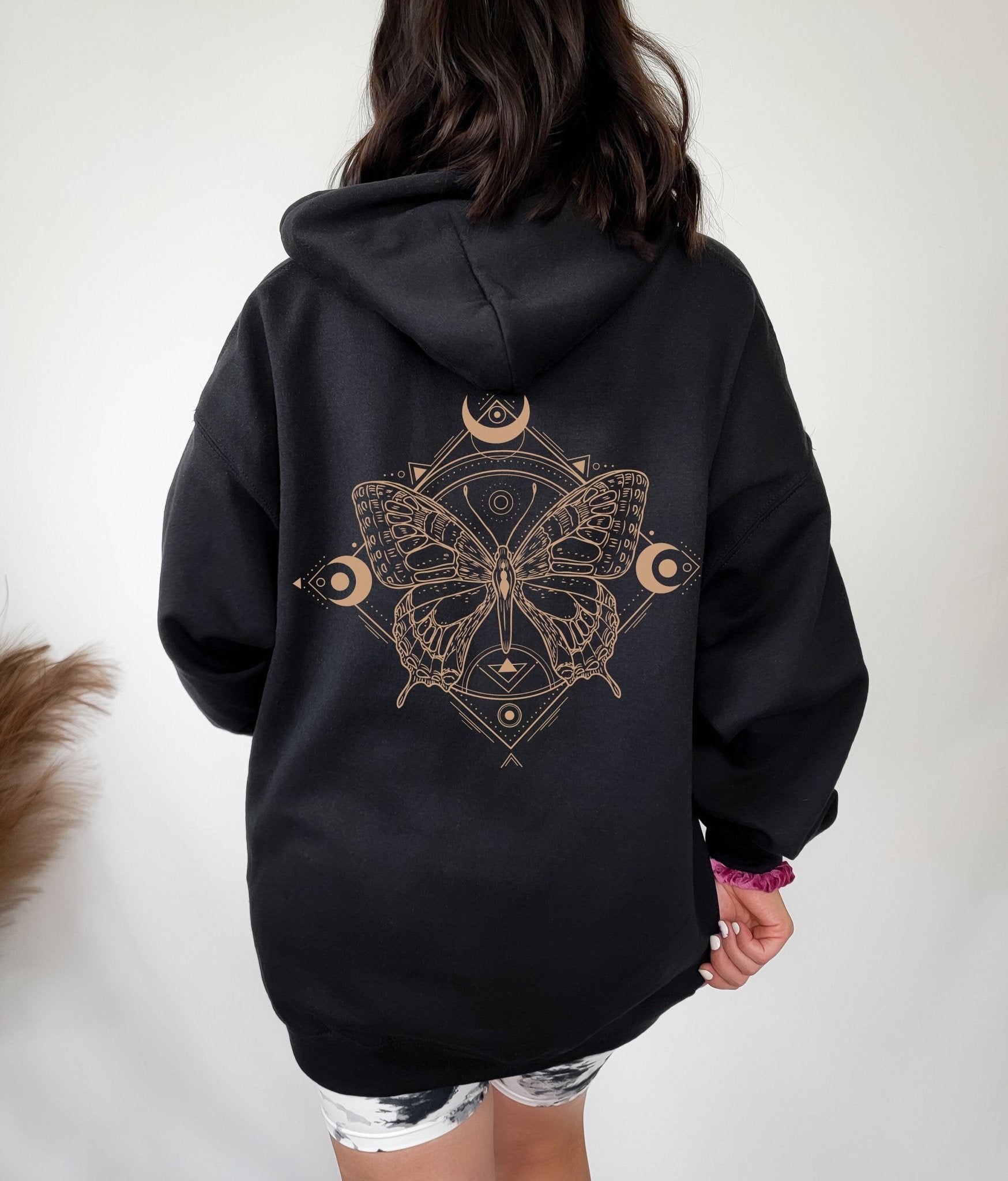 Mystical Butterfly Hoodie Tiny Beast Designs