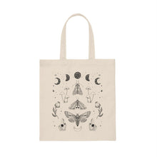 Load image into Gallery viewer, Mystical Moth Tote Bag