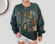 Load image into Gallery viewer, Owls of the World Sweatshirt