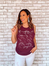 Load image into Gallery viewer, Paleontology Muscle Tank - Tiny Beast Designs