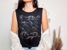 Load image into Gallery viewer, Paleontology Muscle Tank - Tiny Beast Designs
