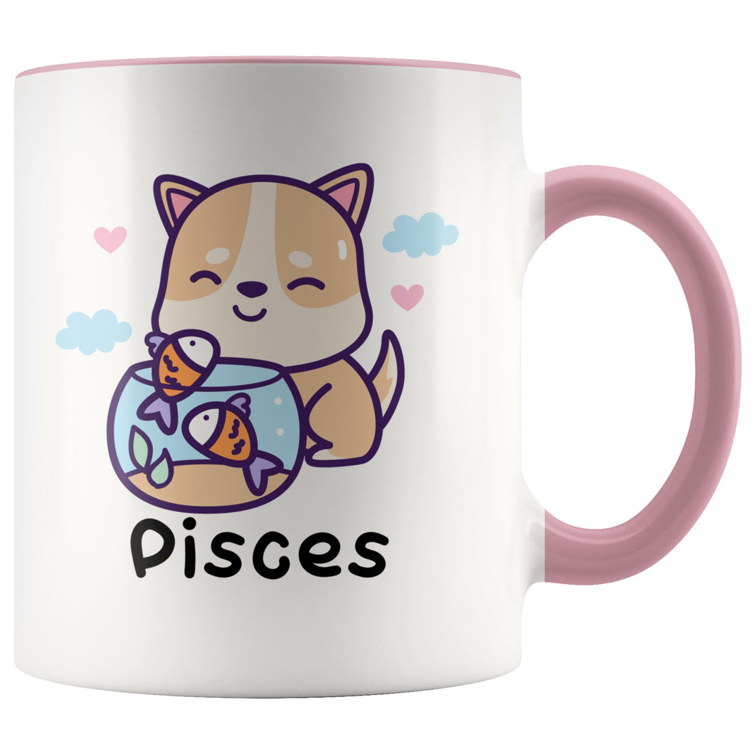 Pisces Dog Mug