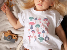 Load image into Gallery viewer, Playful Mushrooms Toddler Tee - Tiny Beast Designs