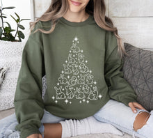 Load image into Gallery viewer, Rabbit Christmas Sweatshirt - Tiny Beast Designs