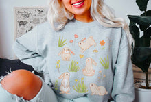 Load image into Gallery viewer, Rabbit Fields Sweatshirt - Tiny Beast Designs