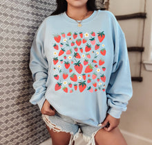 Load image into Gallery viewer, Strawberry Fields Sweatshirt - Tiny Beast Designs