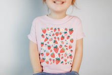 Load image into Gallery viewer, Strawberry Fields Toddler Tee - Tiny Beast Designs