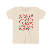 Load image into Gallery viewer, Strawberry Fields Youth Shirt - Tiny Beast Designs
