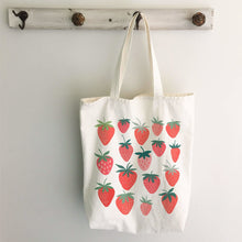 Load image into Gallery viewer, Strawberry Harvest Tote Bag